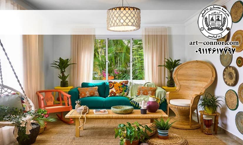 آشنایی با سبک دکوراسیون داخلی استوایی . پکیج آموزشی دکوراسیون داخلی . مدرسه معماری